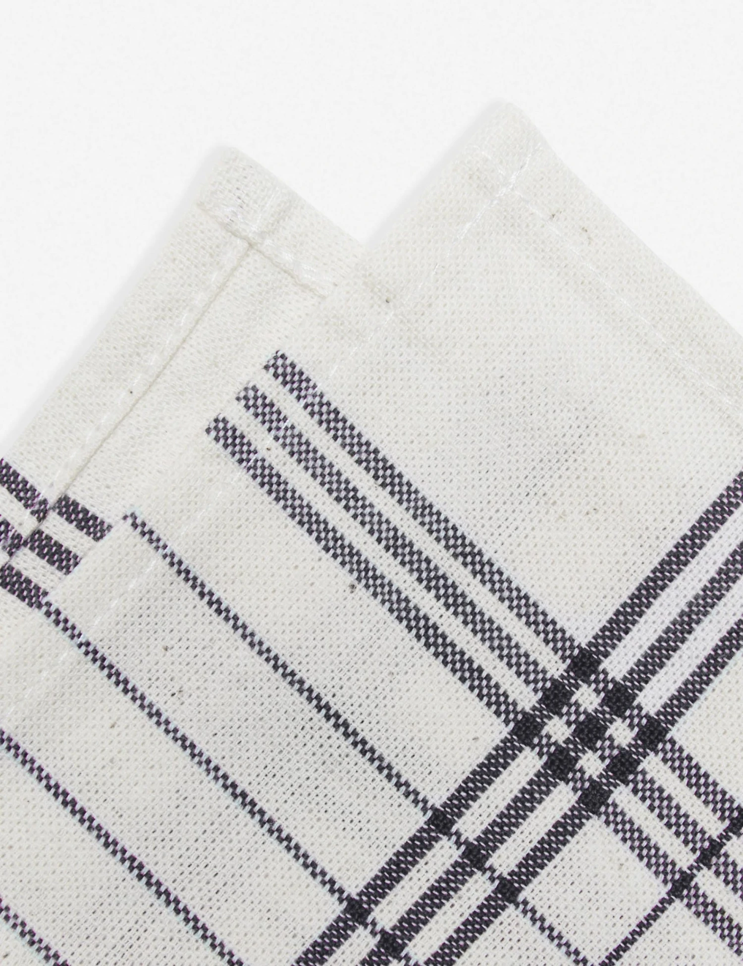 NAP_FREN_BLK-FRENCHLATTICE-BlackNapkin-3.jpg Lulu And Georgia Heather Taylor Home French Lattice Napkins (Set Of 4) Kitchen + Dining