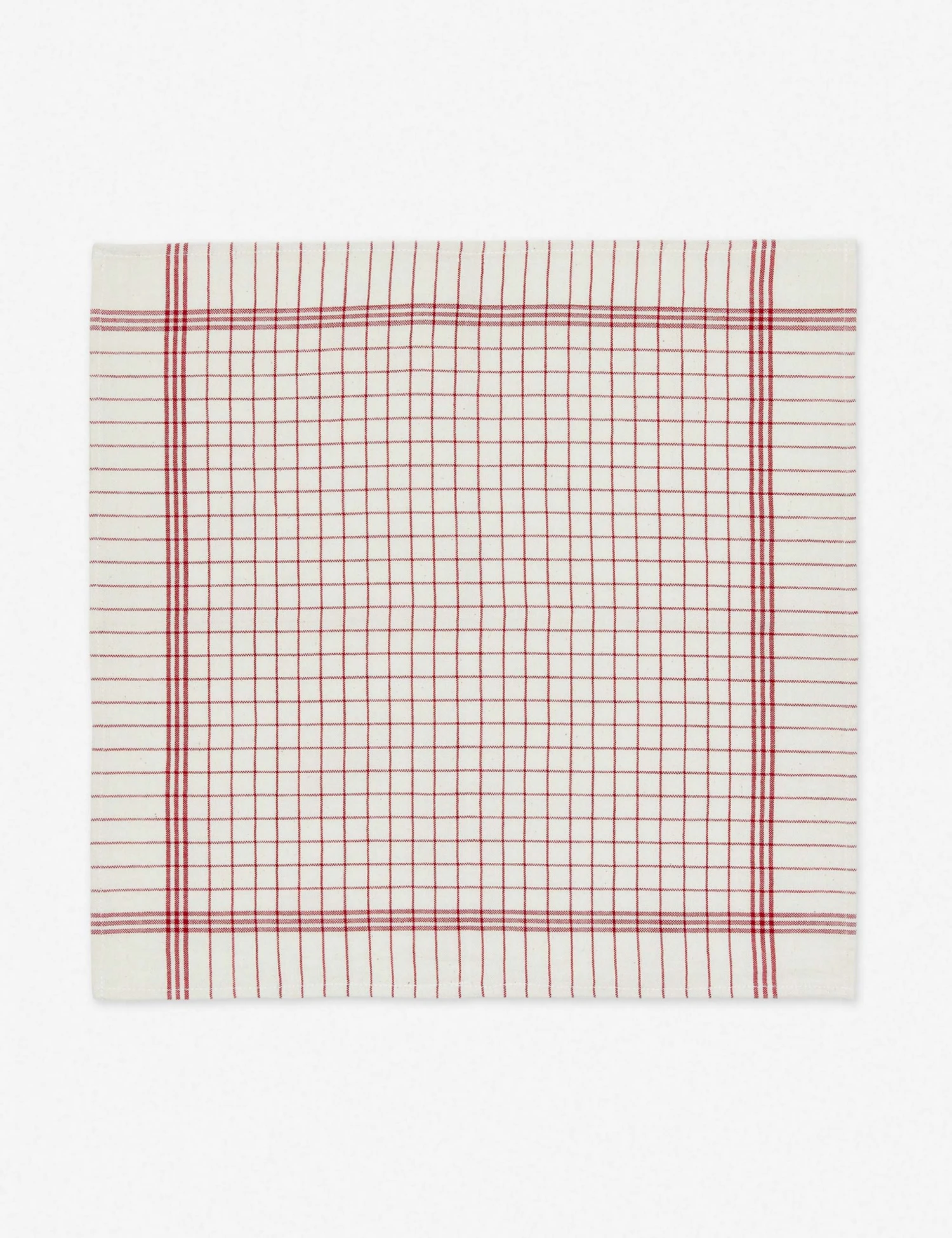 NAP_FREN_RED-FRENCHLATTICE-RedNapkins-3.jpg Lulu And Georgia Heather Taylor Home French Lattice Napkins (Set Of 4) Kitchen + Dining