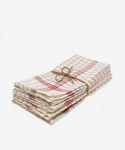 Lulu And Georgia Heather Taylor Home French Lattice Napkins (Set Of 4) Kitchen + Dining