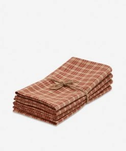 Lulu And Georgia Katherine Plaid Napkins (Set Of 4) By Heather Taylor Home Kitchen + Dining