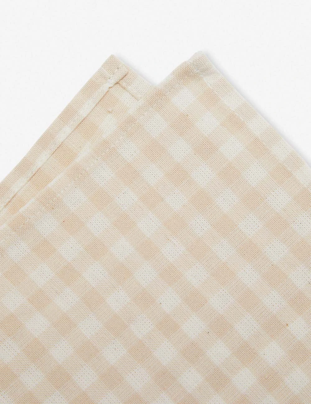 NAP_MGIN_CRM-Mini-Gingham-Cream-Napkins-2_1.jpg Lulu And Georgia New Mini Gingham Napkins (Set Of 4) By Heather Taylor Home