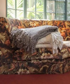 Lulu And Georgia Olema Handwoven Throw