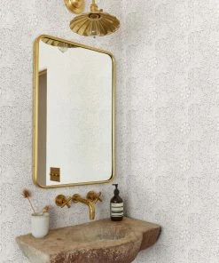 Lulu And Georgia Morris & Co. Pure Marigold Wallpaper