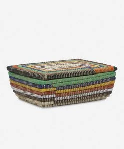 Lulu And Georgia Olie Lidded Baskets (Set Of 2) By Expedition Subsahara Décor