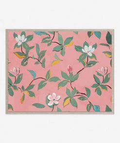 Lulu And Georgia 'Pink Magnolias' Print By Paule Marrot Walls