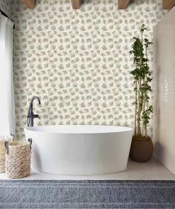 Lulu And Georgia Earth Tones Rylee + Cru Palms Wallpaper