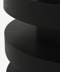 Lulu And Georgia Pentwater Round Side Table By Sarah Sherman Samuel, Black