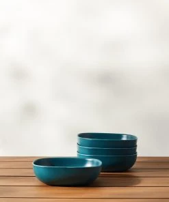 Lulu And Georgia Outdoor Collection Pia Bamboo Salad Bowl (Set Of 4) 4 Lulu And Georgia Outdoor Collection Pia Bamboo Salad Bowl (Set Of 4)