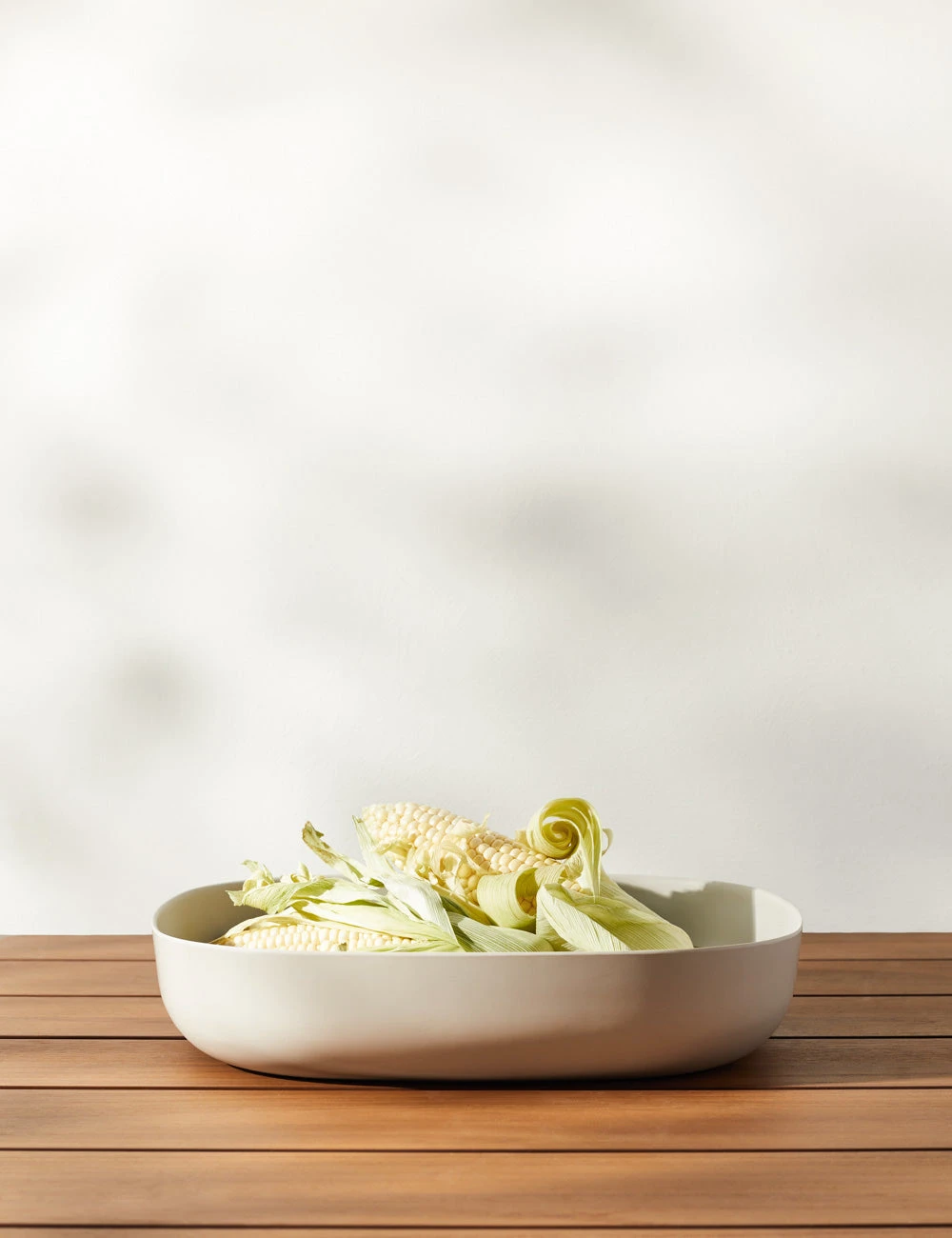 PiaLargeServingDish_Stone-3788.jpg Lulu And Georgia Pia Bamboo Large Serving Dish By Ekobo