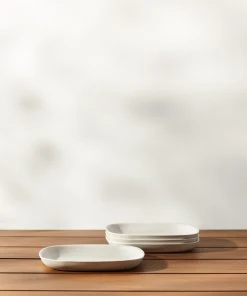 Lulu And Georgia Pia Bamboo Side Plate (Set Of 4) 2 Lulu And Georgia Pia Bamboo Side Plate (Set Of 4)