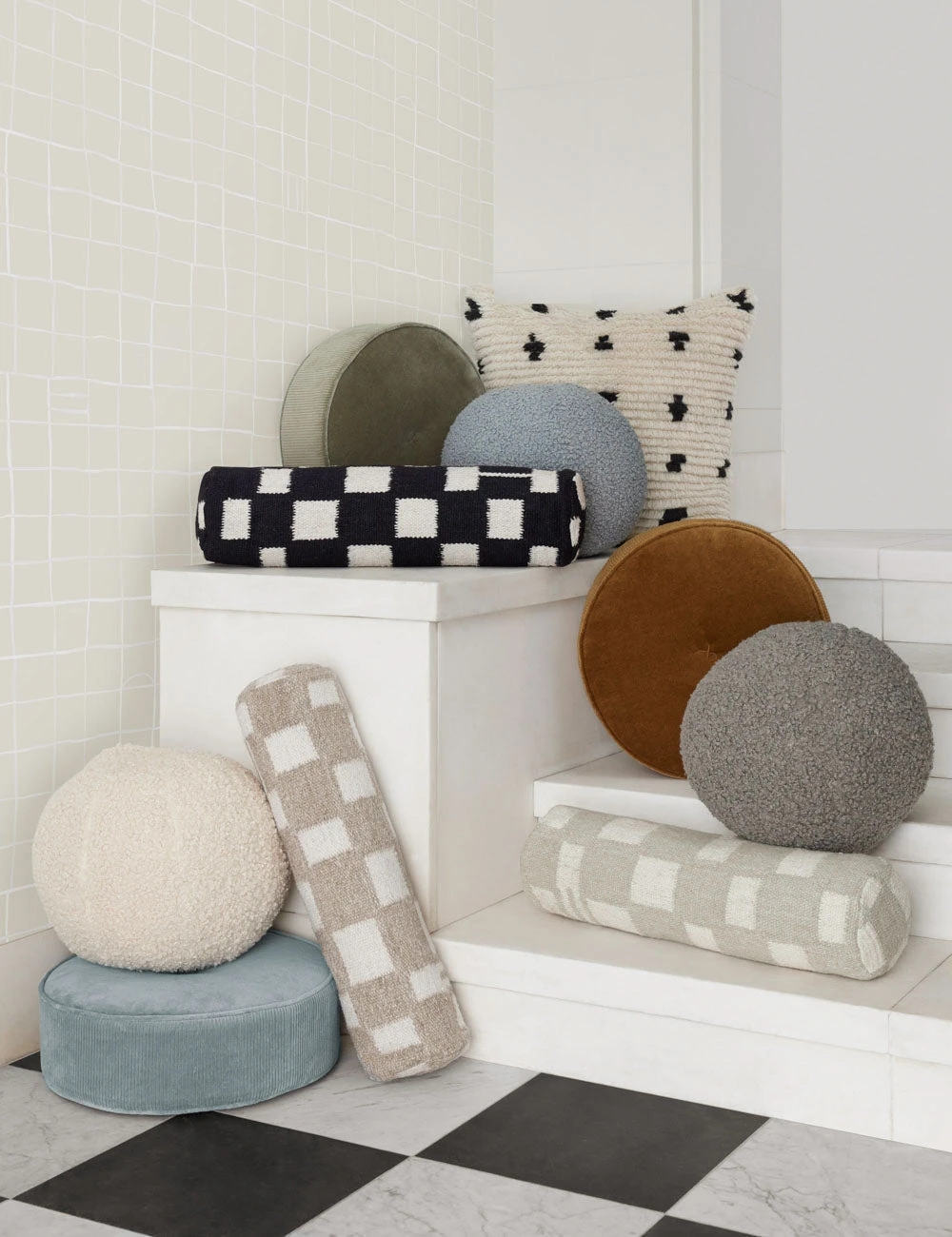 PillowVignette_9988-SITECROP_c6962461-4b97-4c2c-b47c-88d41e609931.jpg Lulu And Georgia Velvet Disc Pillow By Sarah Sherman Samuel Sarah Sherman Samuel Collection