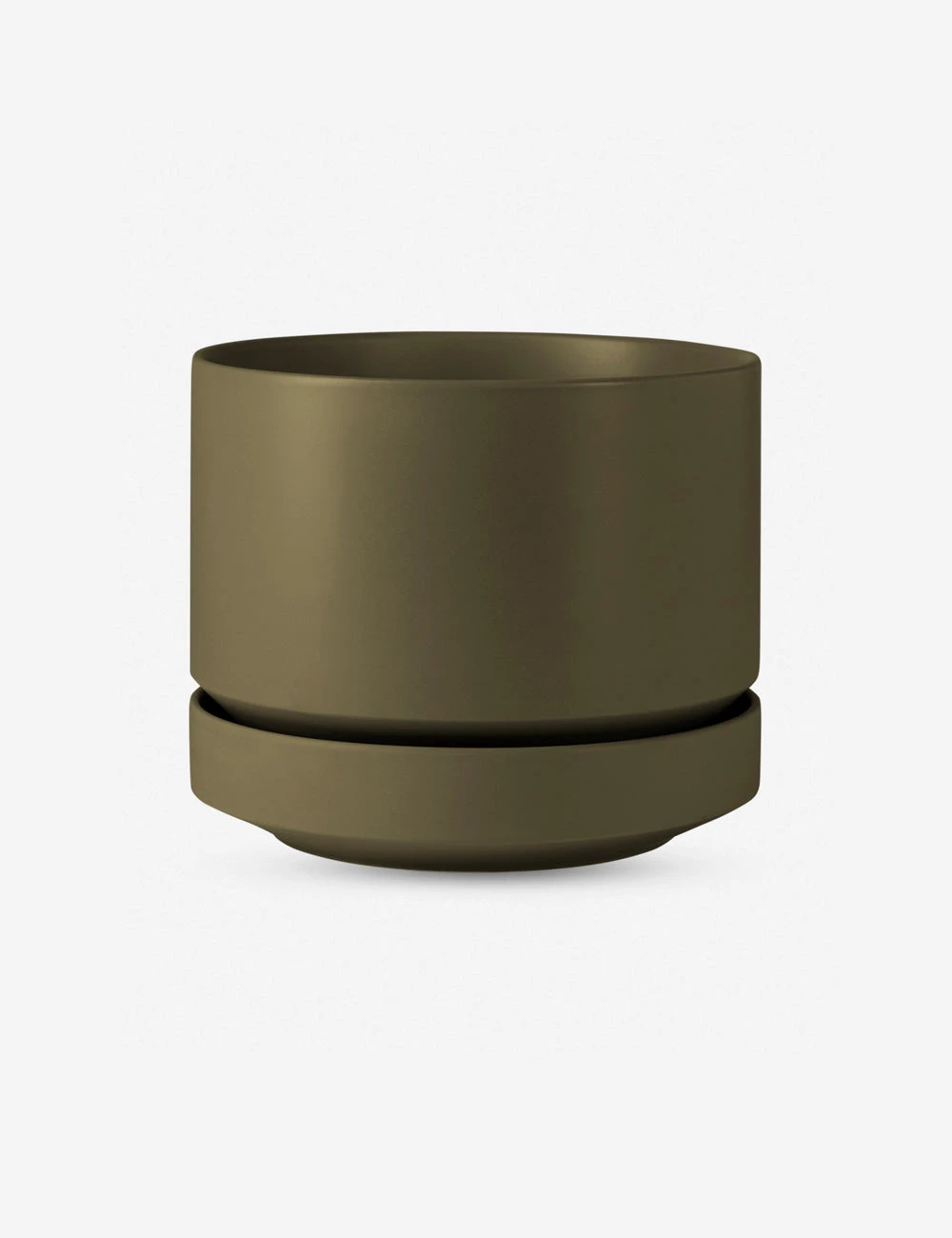 R2-8-Olive_oa0fpw.jpg Lulu And Georgia LBE Design Ceramic Indoor / Outdoor Planter