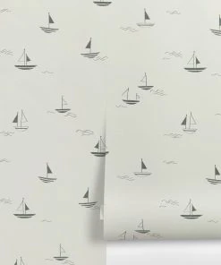 Lulu And Georgia Rylee + Cru Sailboat Wallpaper