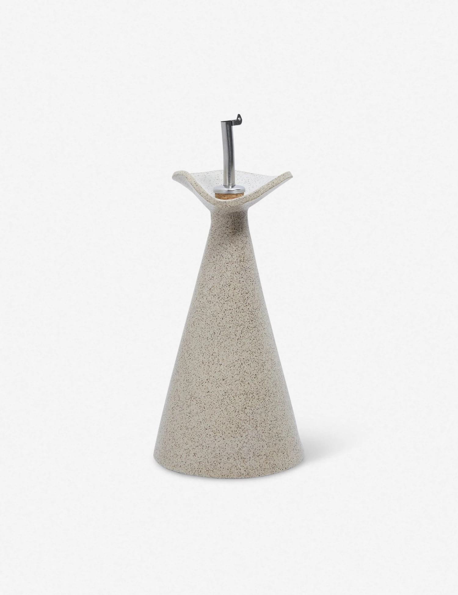 SINCeramicsFloraOilCruet_4025.jpg Lulu And Georgia Flora Oil Cruet By SIN Curved + Rounded