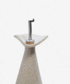 Lulu And Georgia Flora Oil Cruet By SIN Curved + Rounded