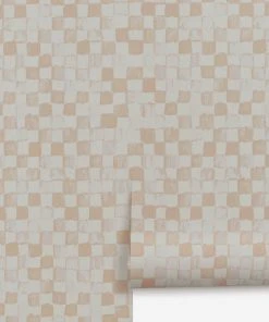 Lulu And Georgia Checkerboard Wallpaper By Sarah Sherman Samuel Sarah Sherman Samuel Collection