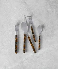 Lulu And Georgia Spring Collection Sabre Bistrot Flatware 5-Piece Set 5 Lulu And Georgia Spring Collection Sabre Bistrot Flatware 5-Piece Set
