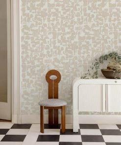 Lulu And Georgia Organic Shapes Wallpaper By Sarah Sherman Samuel