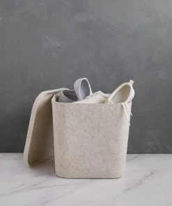 Lulu And Georgia The Sculpted Bin With Lid By SortJoy New