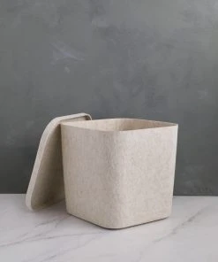 Lulu And Georgia The Sculpted Bin With Lid By SortJoy New