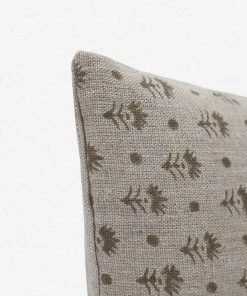 Lulu And Georgia Thea Pillow Mossy Greens