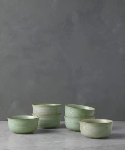 Lulu And Georgia Nature Cereal Bowls (Set Of 6) By Thomas For Rosenthal 4 Lulu And Georgia Nature Cereal Bowls (Set Of 6) By Thomas For Rosenthal