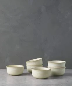 Lulu And Georgia Nature Cereal Bowls (Set Of 6) By Thomas For Rosenthal 8 Lulu And Georgia Nature Cereal Bowls (Set Of 6) By Thomas For Rosenthal