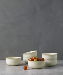 Lulu And Georgia Nature Cereal Bowls (Set Of 6) By Thomas For Rosenthal 5 Lulu And Georgia Nature Cereal Bowls (Set Of 6) By Thomas For Rosenthal