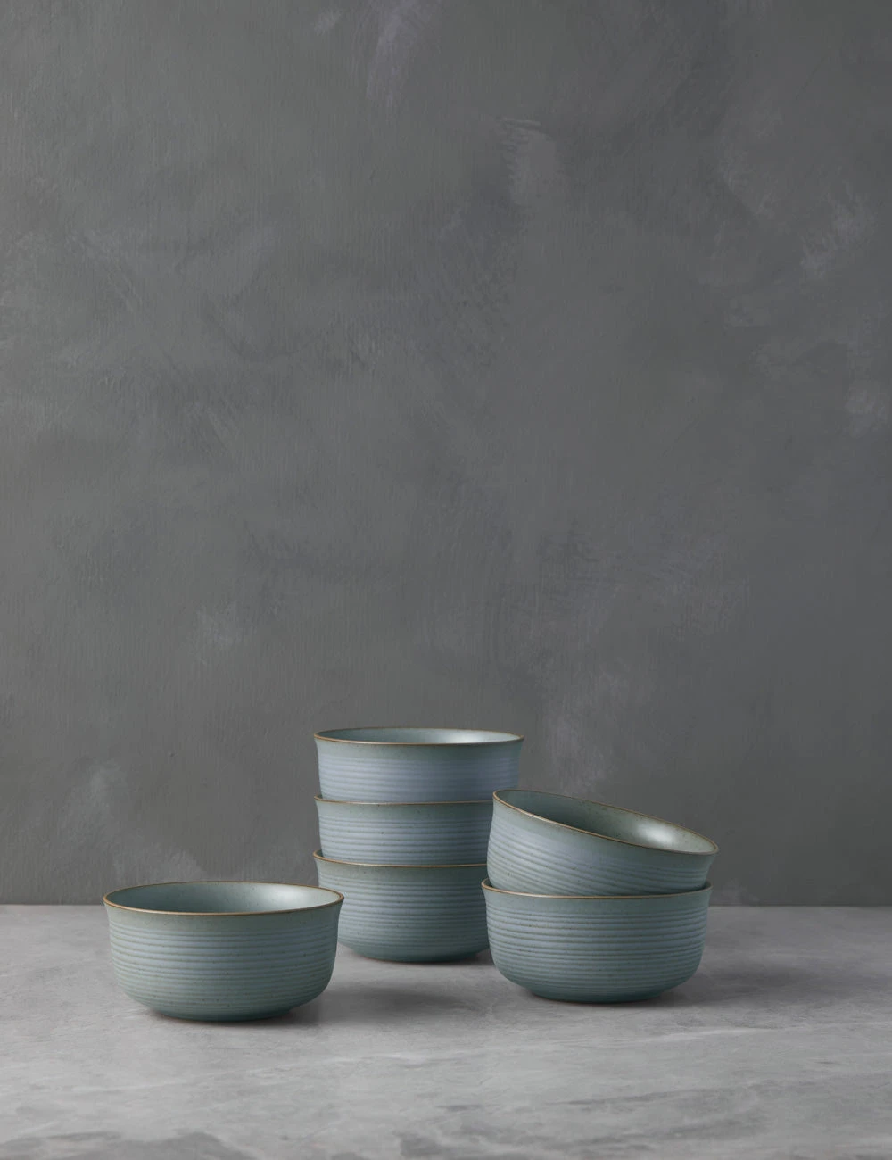 ThomasNatureS-6CerealBowls_Water_4602.jpg Lulu And Georgia Nature Cereal Bowls (Set Of 6) By Thomas For Rosenthal