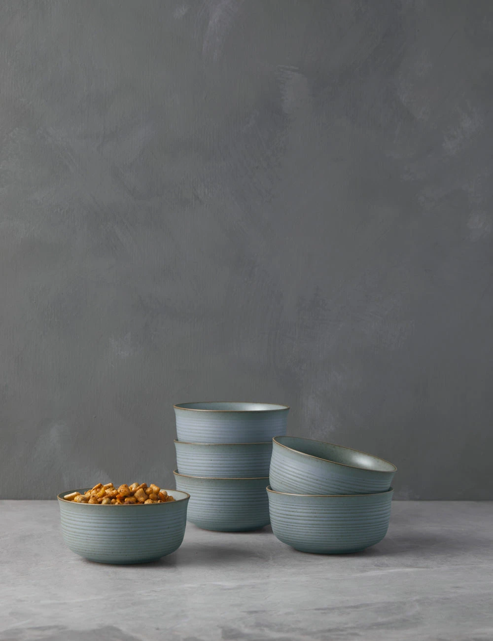 ThomasNatureS-6CerealBowls_Water_4606.jpg Lulu And Georgia Nature Cereal Bowls (Set Of 6) By Thomas For Rosenthal