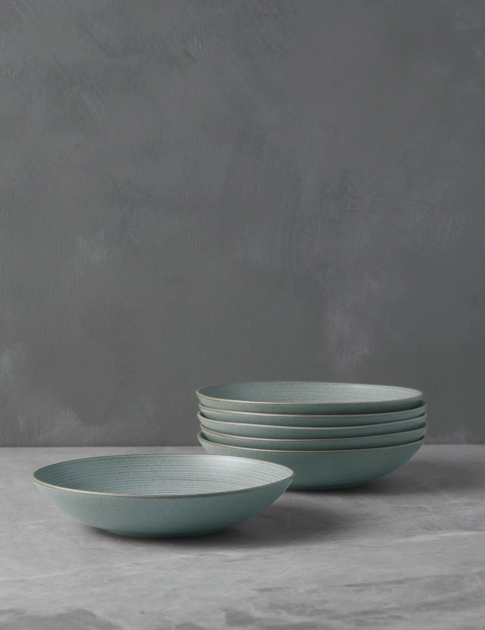 ThomasNatureS-6SoupPlates_Water_4550.jpg Lulu And Georgia Spring Collection Nature Soup Plates (Set Of 6) By Thomas For Rosenthal