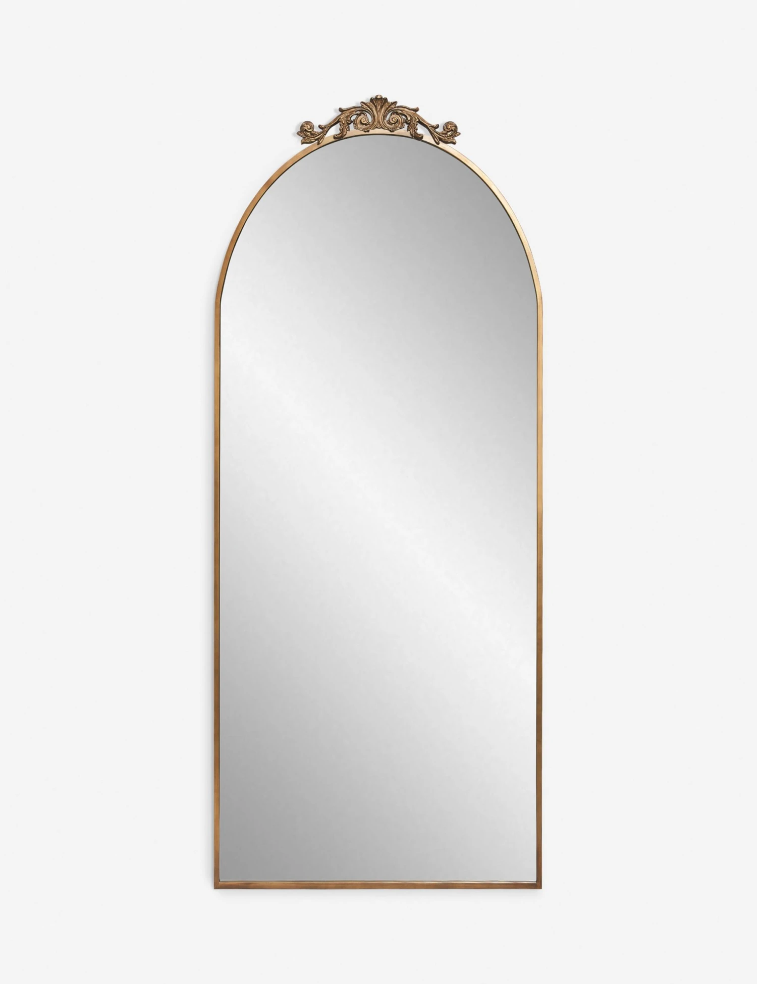 TulcaNarrowArchFloorMirror_Gold_4226.jpg Lulu And Georgia Tulca Narrow Floor Mirror
