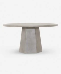 Lulu And Georgia Schuller Indoor / Outdoor Round Dining Table Outdoor Collection