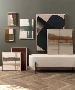 Lulu And Georgia 'Neutral Abstract No. 12' Wall Art By Visual Contrast New