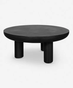 Lulu And Georgia Furniture Peagan Indoor / Outdoor Round Coffee Table 2 Lulu And Georgia Furniture Peagan Indoor / Outdoor Round Coffee Table