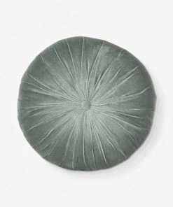 Lulu And Georgia Monroe Velvet Round Pillow Curved + Rounded