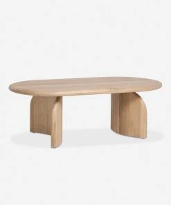 Lulu And Georgia Ada Oval Coffee Table, Natural