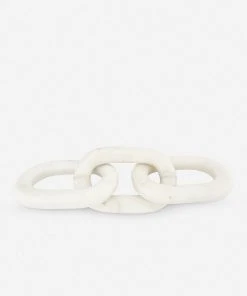 Lulu And Georgia Sculptural Almarine Chain Décor