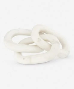 Lulu And Georgia Sculptural Almarine Chain Décor