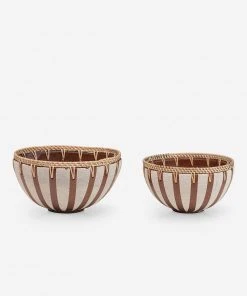 Lulu And Georgia Risako Decorative Bowls (Set Of 2) 2 Lulu And Georgia Risako Decorative Bowls (Set Of 2)