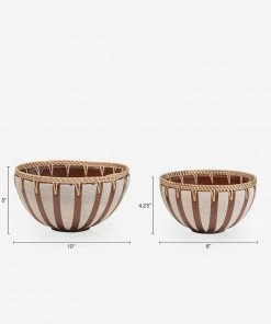Lulu And Georgia Risako Decorative Bowls (Set Of 2) 4 Lulu And Georgia Risako Decorative Bowls (Set Of 2)