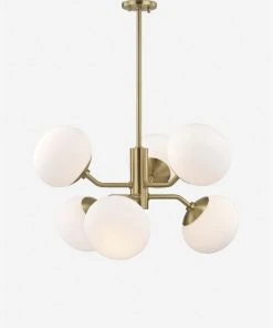 Lulu And Georgia Curved + Rounded Ainsley Chandelier