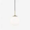Lulu And Georgia Annetta Pendant Light Curved + Rounded