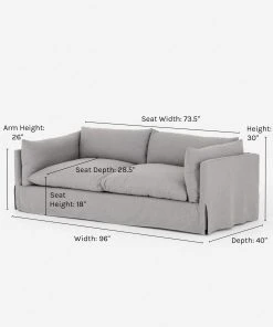 Lulu And Georgia Arlen Slipcover Sofa Furniture