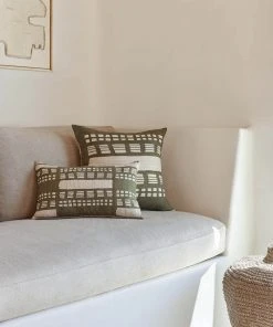 Lulu And Georgia Artful Proportions Collection Stonewalk Pillow By Élan Byrd