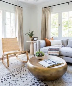 Lulu And Georgia Arteriors Bates Round Coffee Table