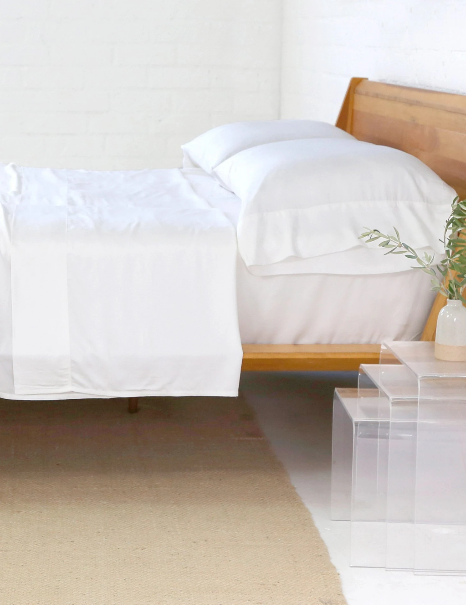 bamboowhitesidelargenocrop.jpg Lulu And Georgia Bed + Bath Pom Pom At Home Bamboo Sheet Set