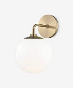 Lulu And Georgia Curved + Rounded Barella Sconce