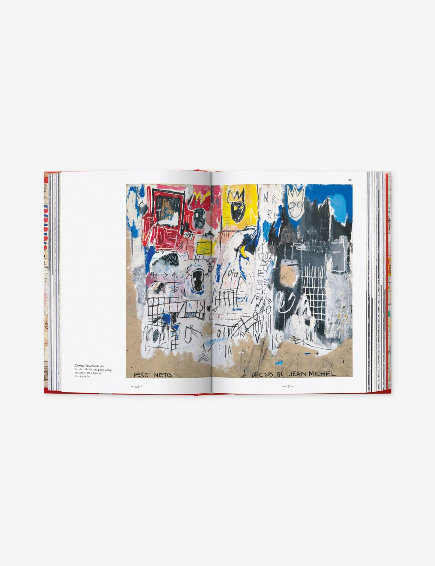 Lulu And Georgia Décor 'Jean-Michel Basquiat' Book By Hans Werner Holzwarth And Eleanor Nairne