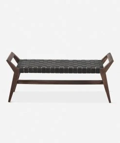 Lulu And Georgia Furniture Glendora Leather Bench